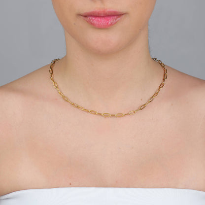 Colar Corrente Elos Clips