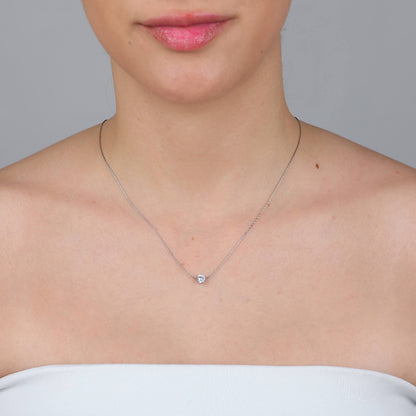 Colar Ponto de Luz Zircônia