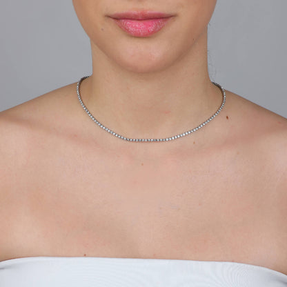 Colar Riviera com Zircônias