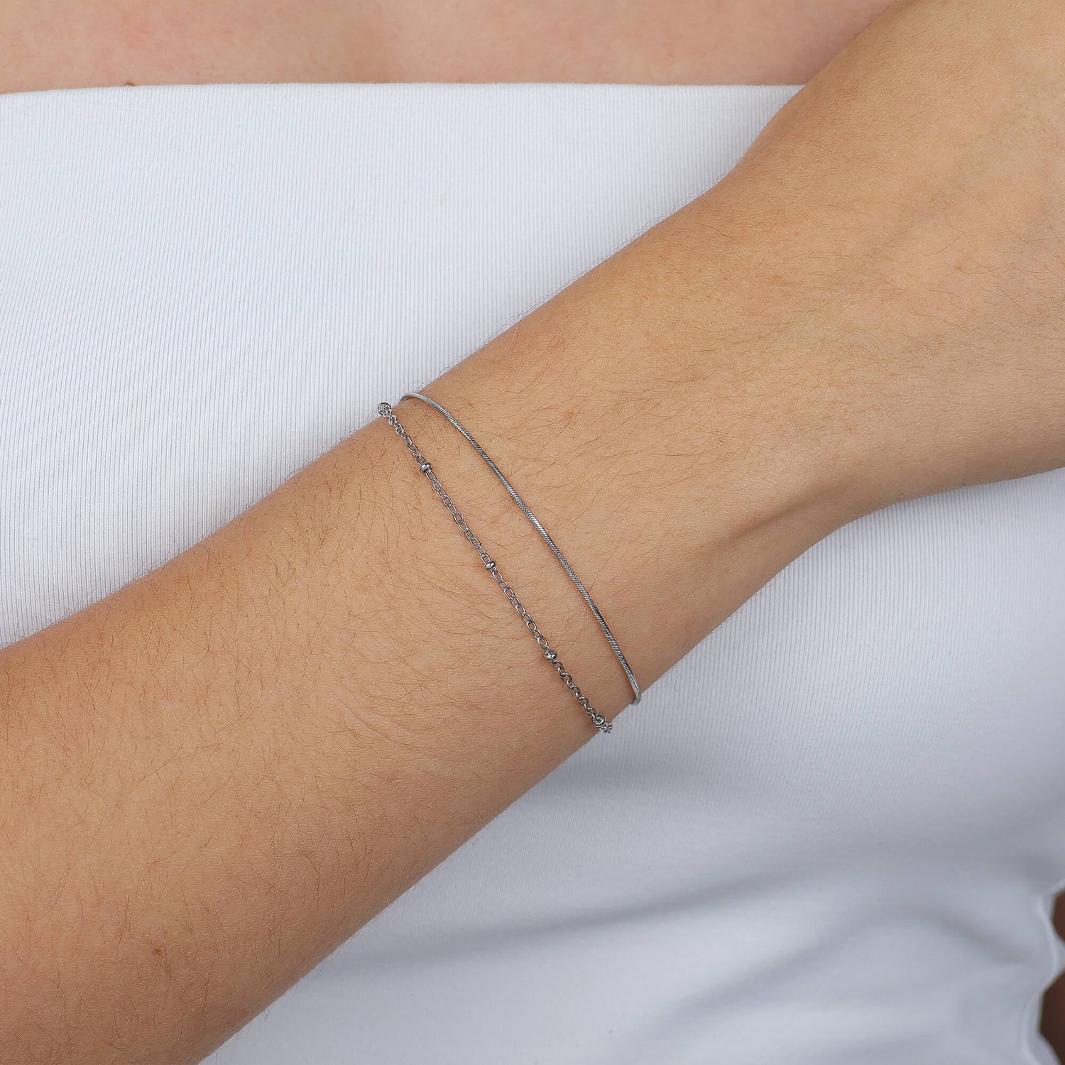 Pulseira Dupla Camada Minimalista