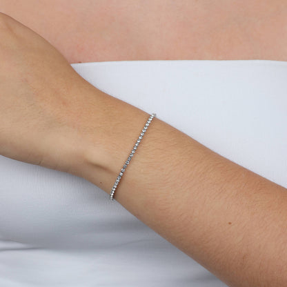 Pulseira Riviera com Zircônias