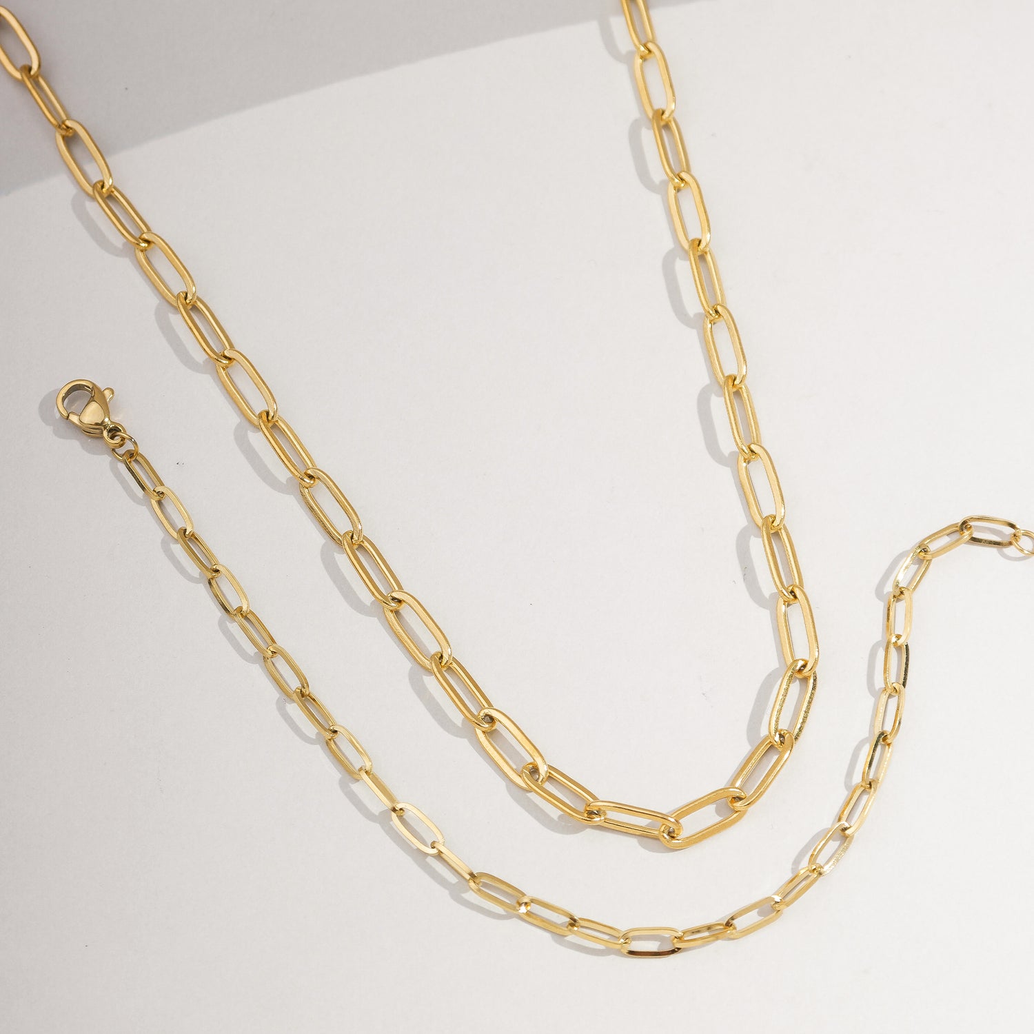 Colar e Pulseira Elos Clips