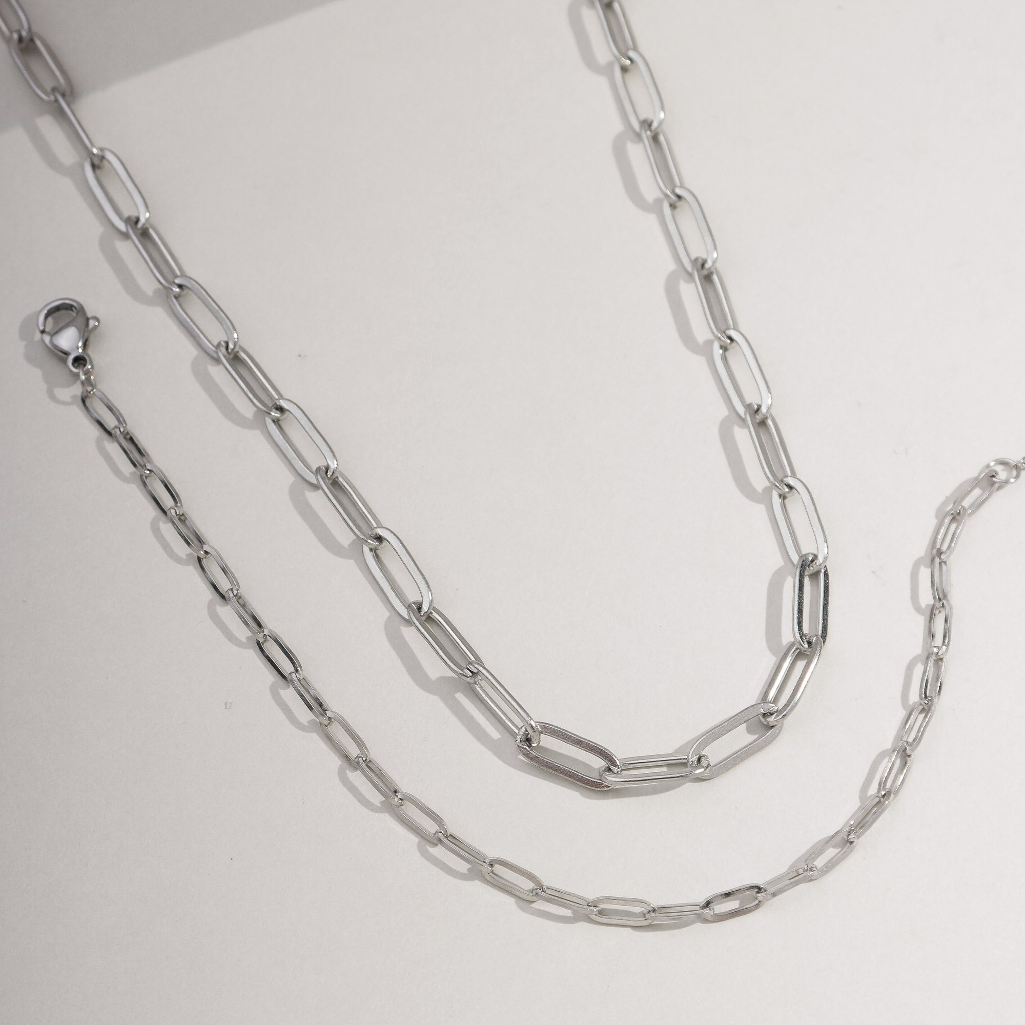 Colar e Pulseira Elos Clips