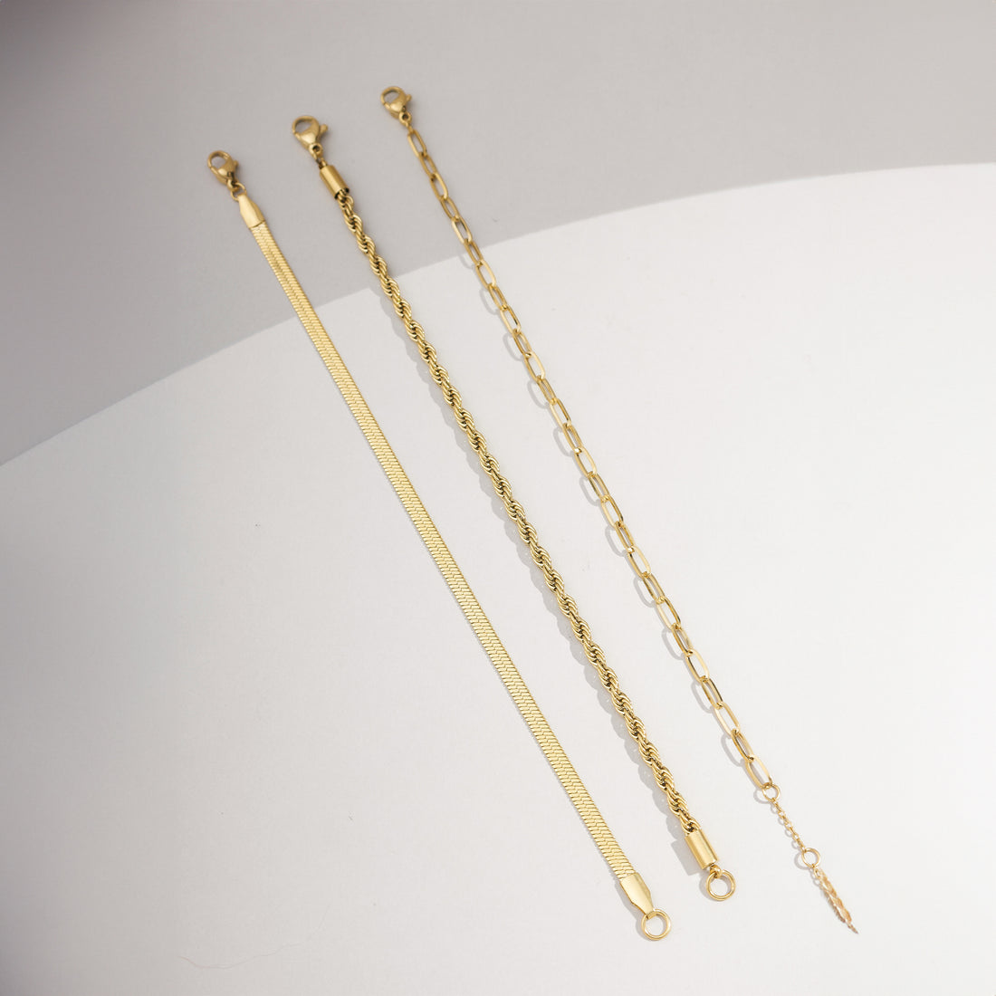 Trio de Pulseiras Essenciais