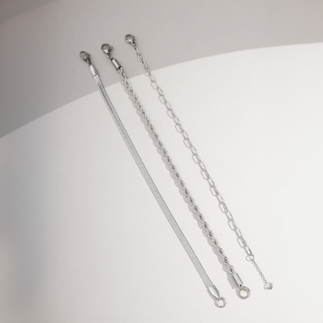 Trio de Pulseiras Essenciais