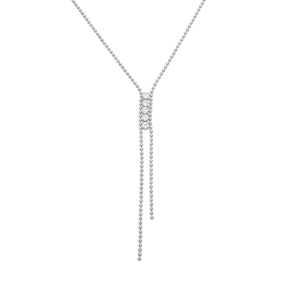 Colar Gravatinha de Zircônias