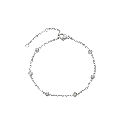 Pulseira Mini Pontos de Luz Zircônia