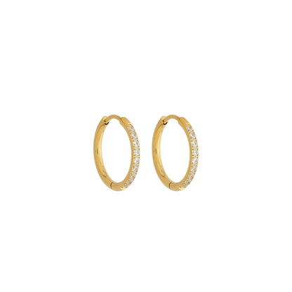 Brinco Argola Cravejada Click