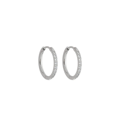 Brinco Argola Cravejada Click