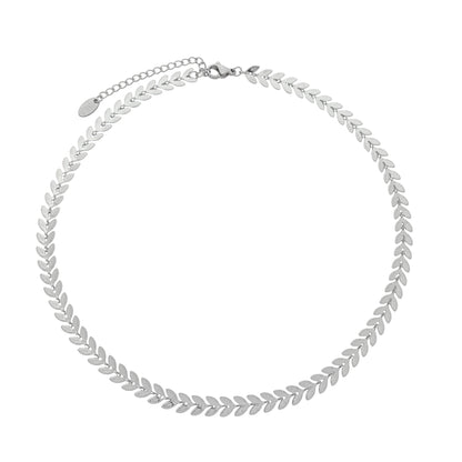 Colar Chocker Folhas