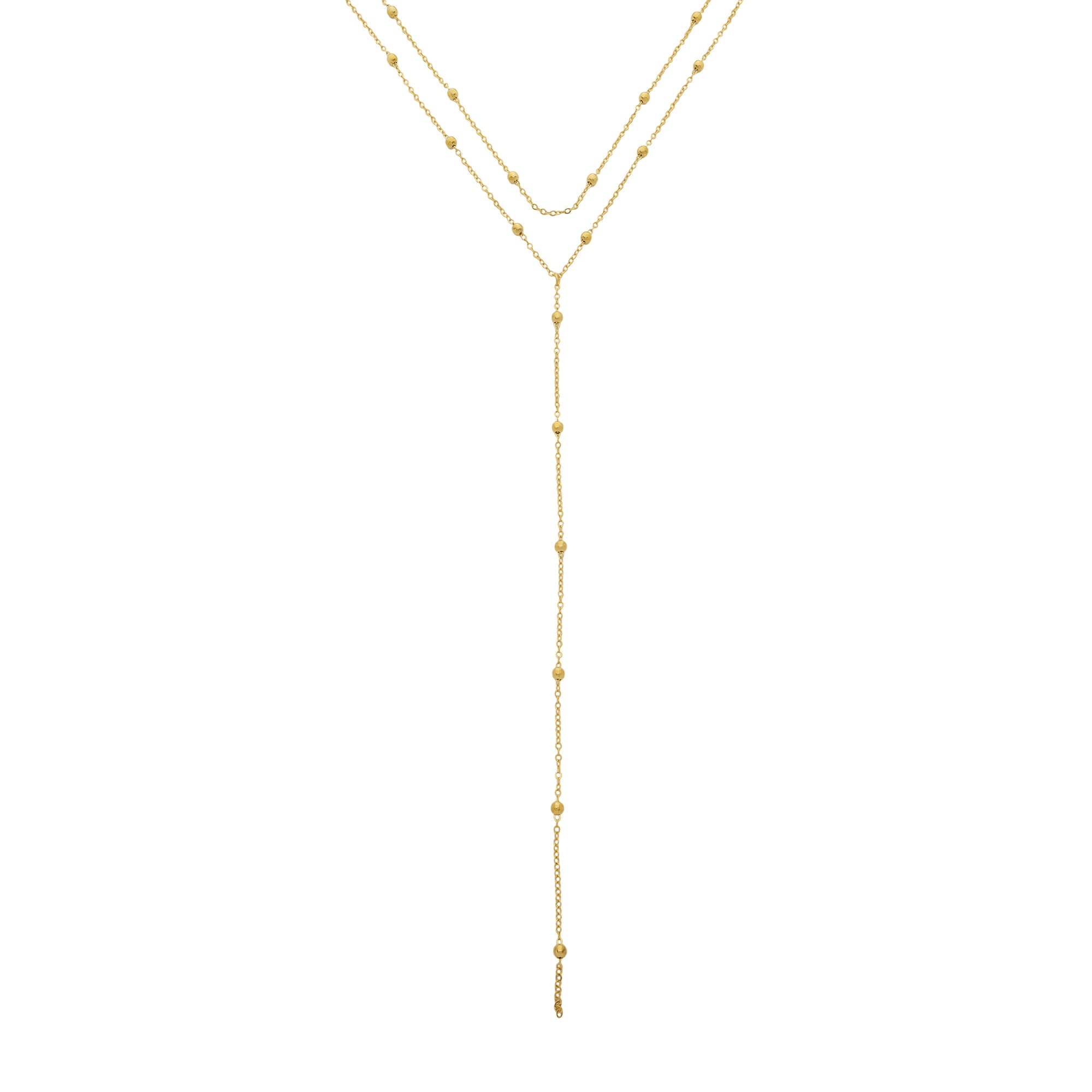 Colar Gravata Bolinhas