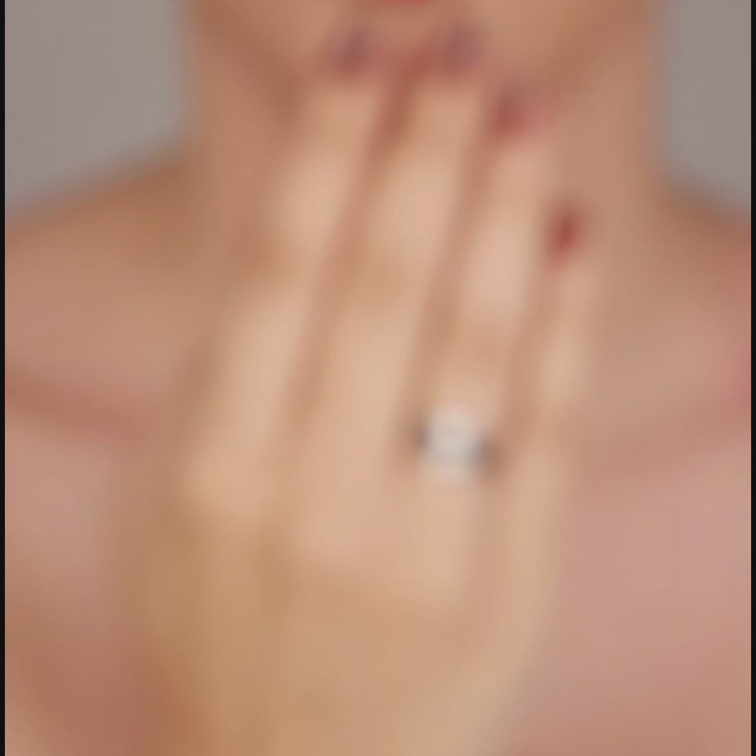 Anel Medalha Texturizada