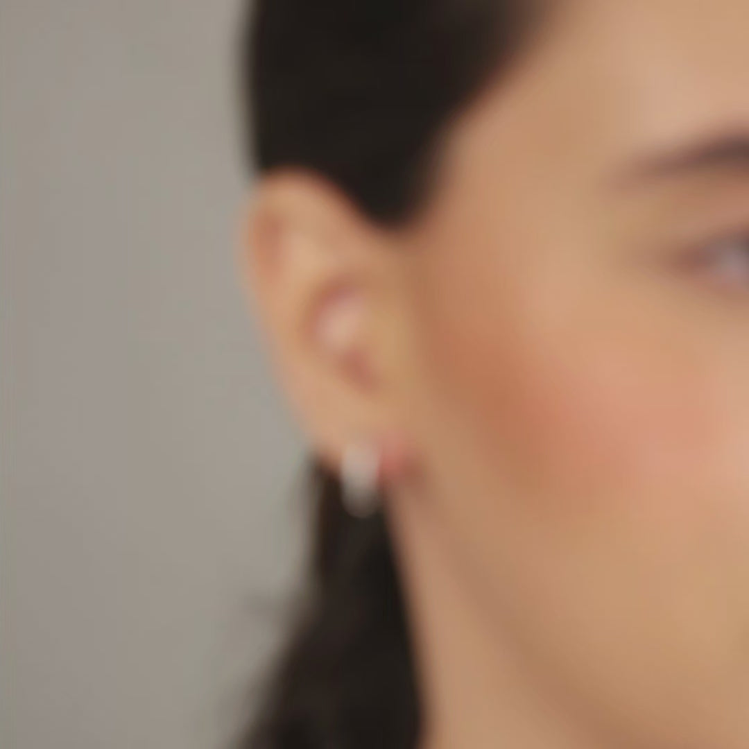 Brinco Argola Cravejada Click