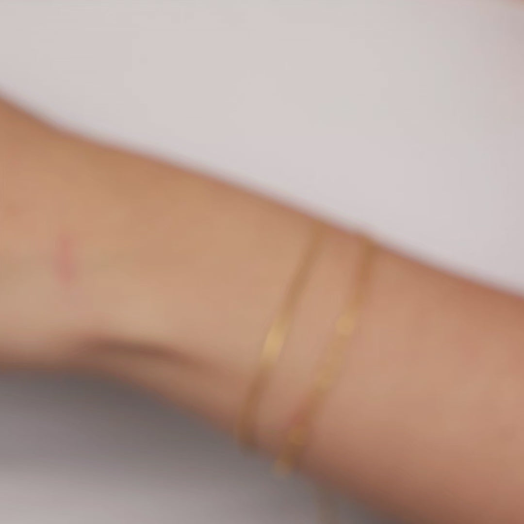 Pulseira Dupla Camada Minimalista