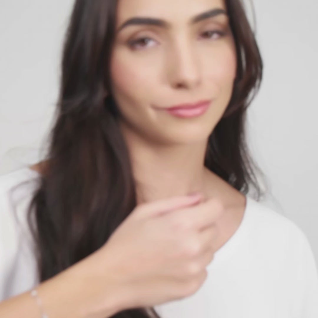 Pulseira Mini Pontos de Luz Zircônia