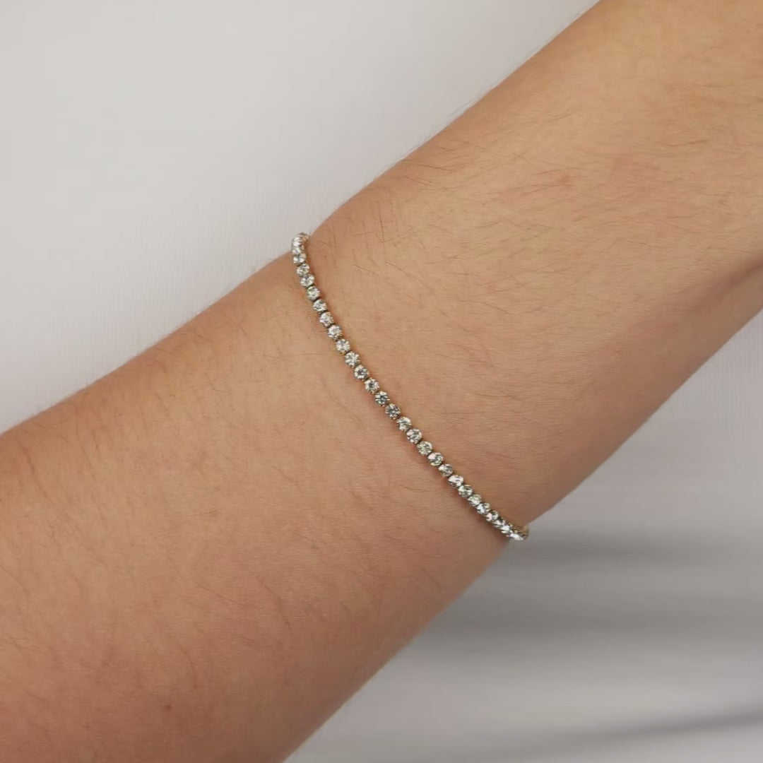 Pulseira Riviera com Zircônias