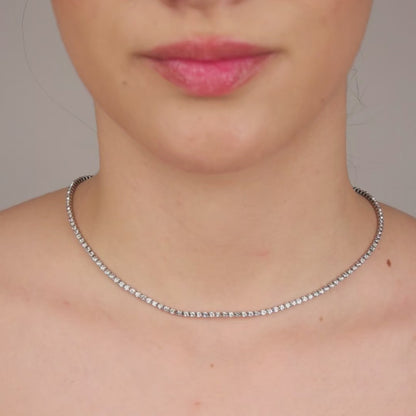 Colar Riviera com Zircônias