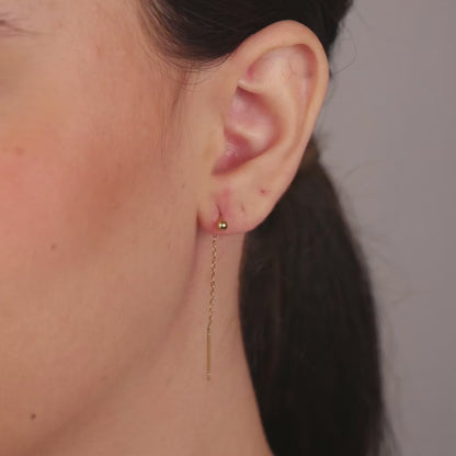 Brinco Bolinha Pendente