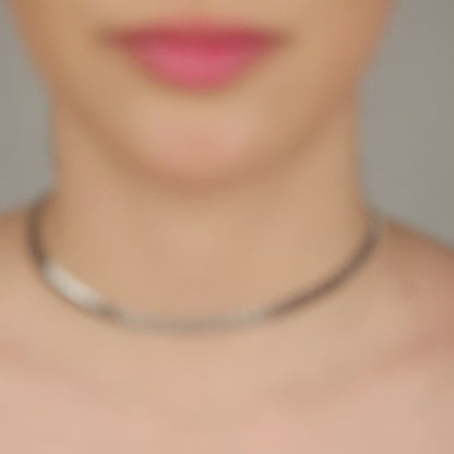 Colar Chocker Folhas