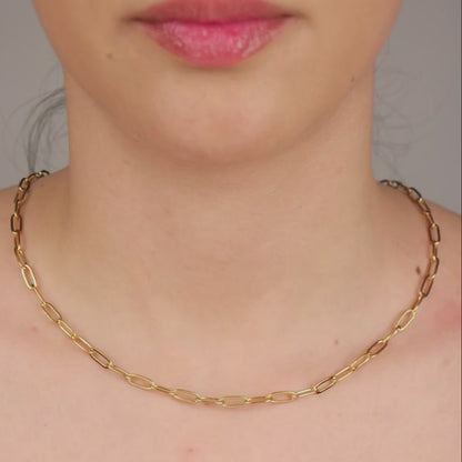 Colar Corrente Elos Clips