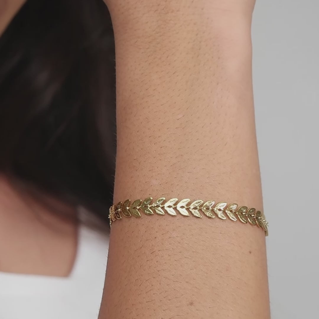 Pulseira Folhas