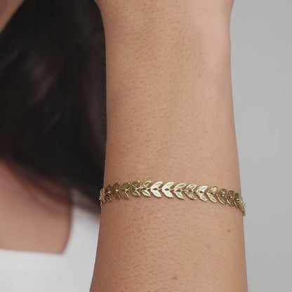 Pulseira Folhas